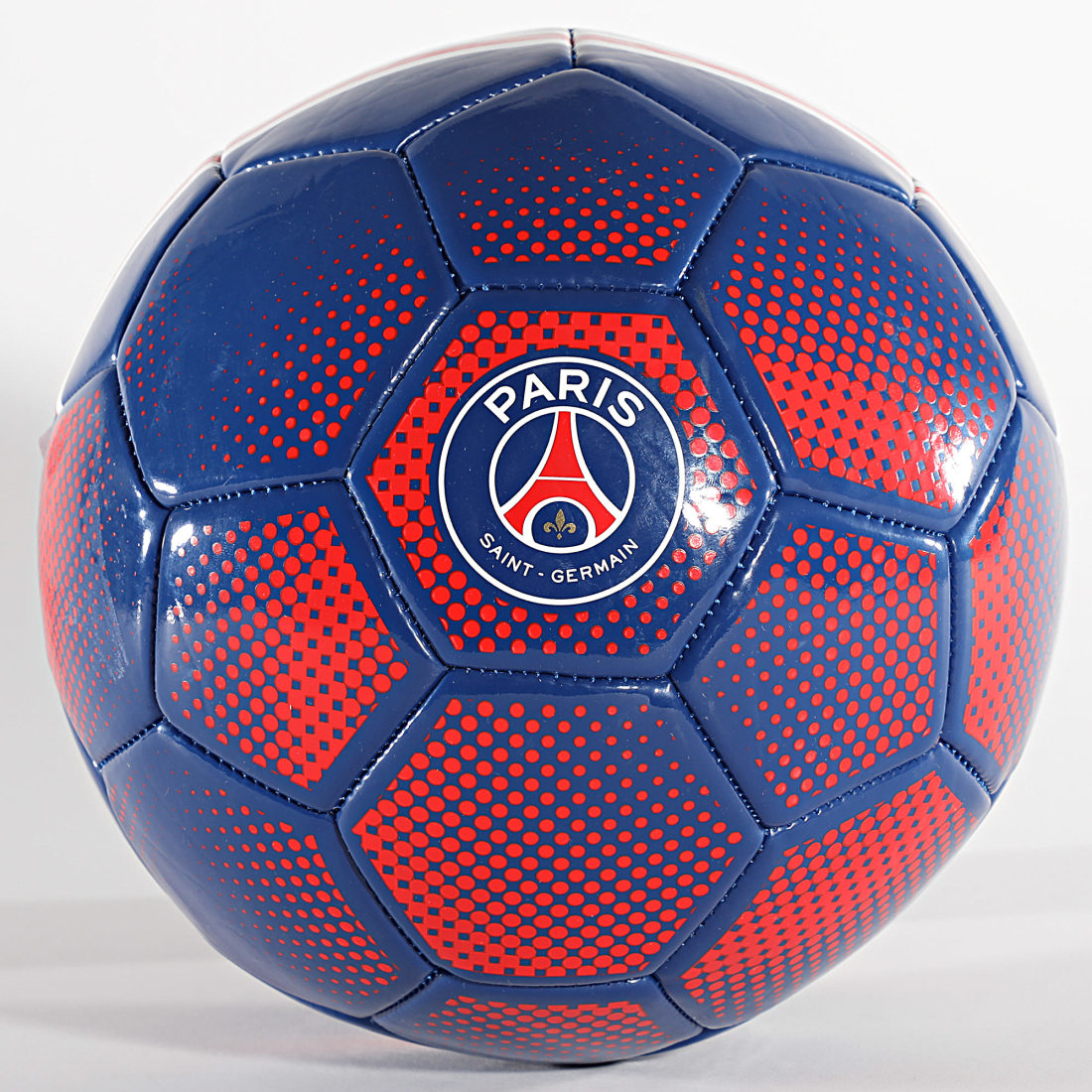 PSG - Porte-Clés Paris Saint-Germain Luxe 'Ballon de Foot' Officiel - Bleu