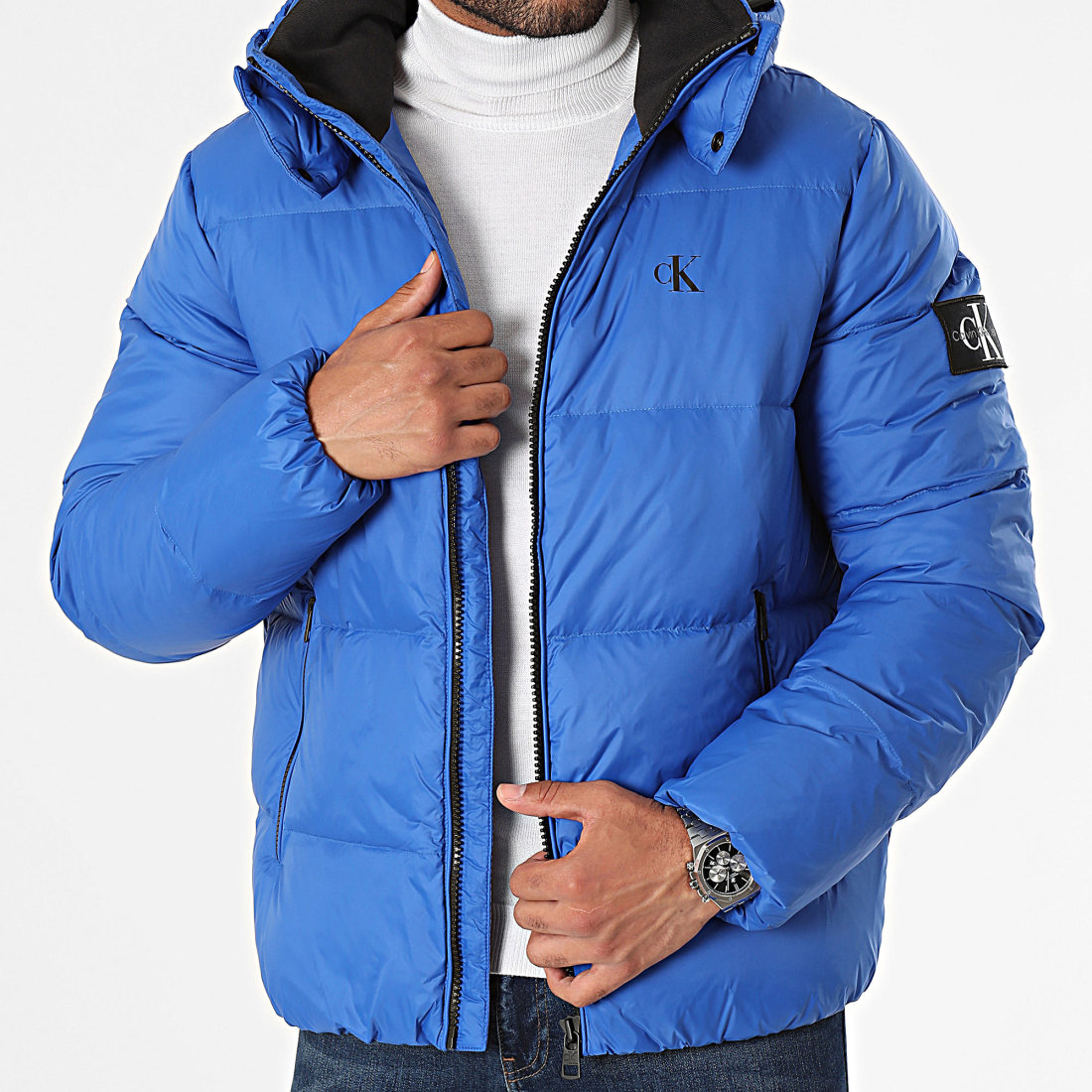Doudoune calvin klein homme bleu on sale