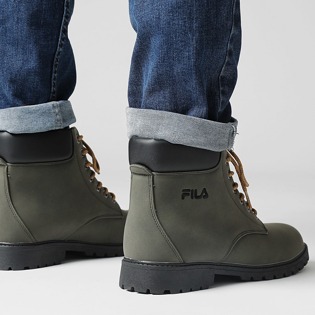 Fila boots hotsell olive