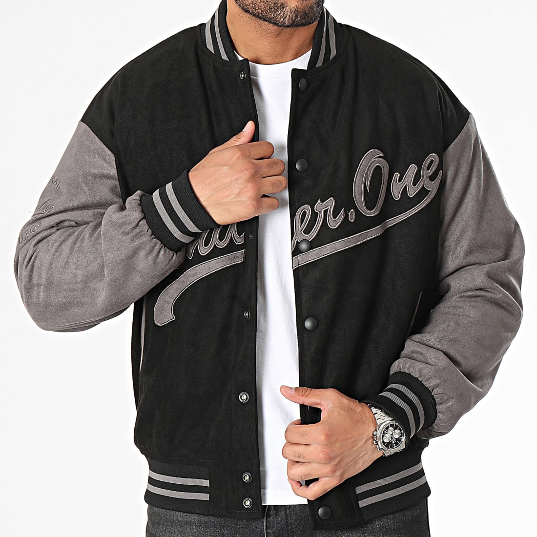 Veste shop teddy noir