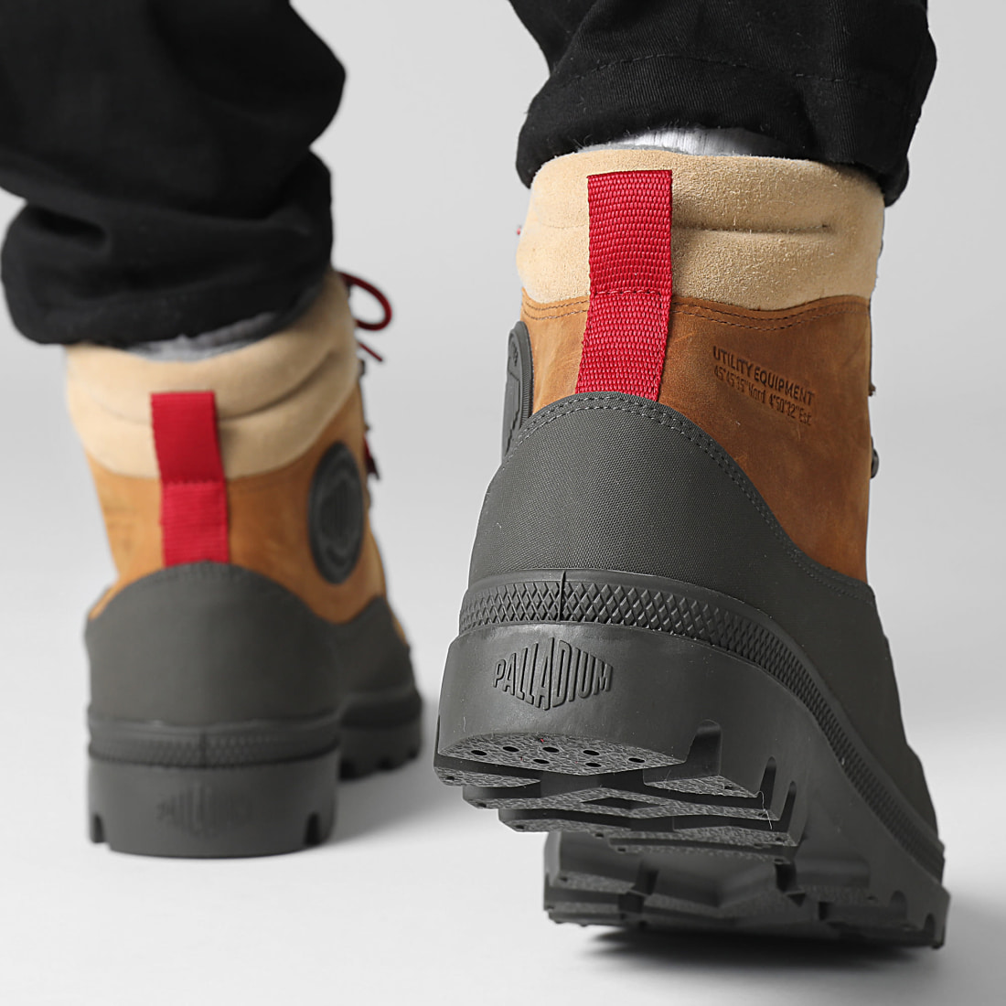 Tan palladium boots new arrivals