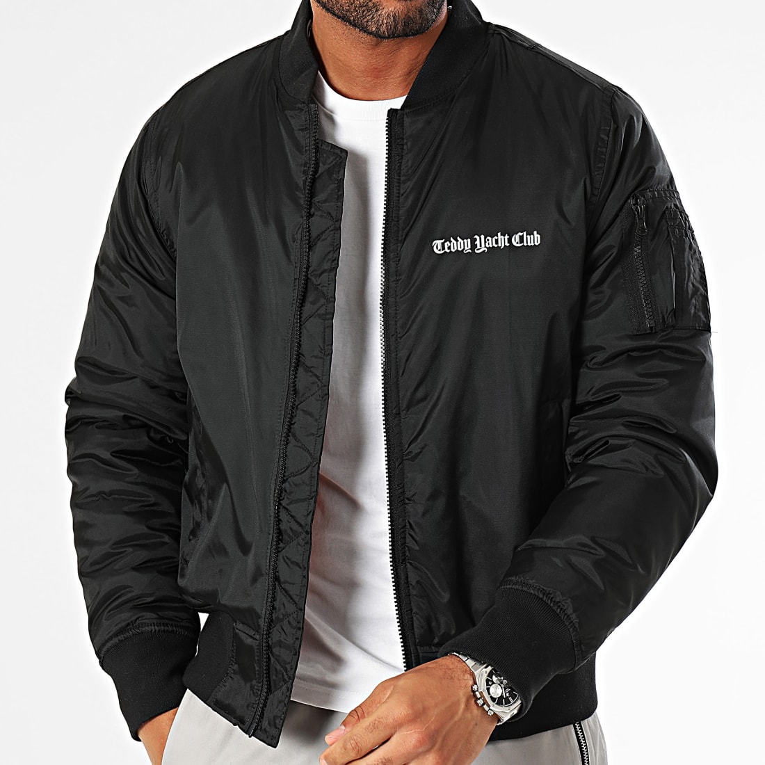 Veste noir couture hot sale blanche