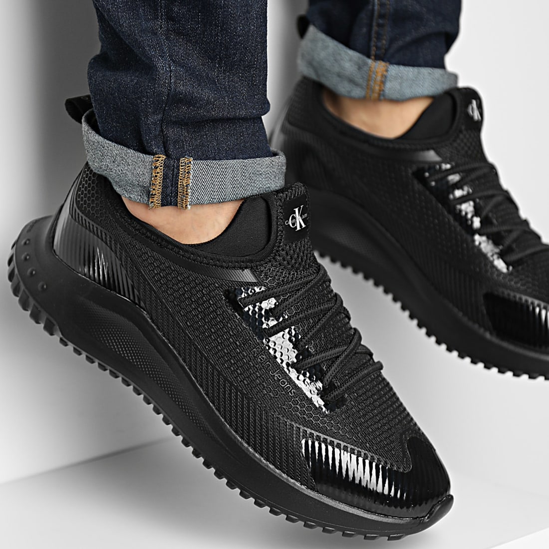 chaussure chaussette calvin klein