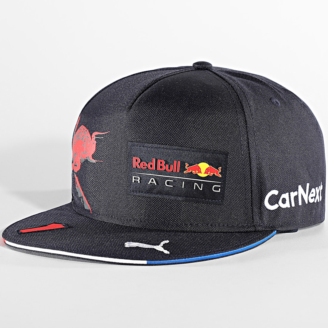 Casquette courbée bleue marine et rouge snapback Replica Red Bull Racing  Formula 1 Puma