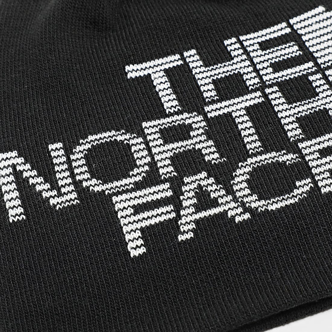 The North Face - Bonnet Réversible Highline Noir Blanc