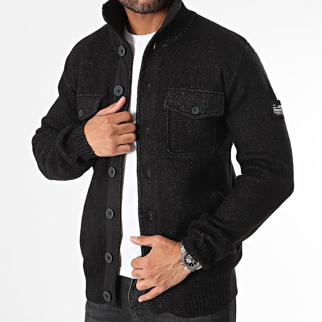 Petrol Industries Veste KWC218 Noir Chin LaBoutiqueOfficielle