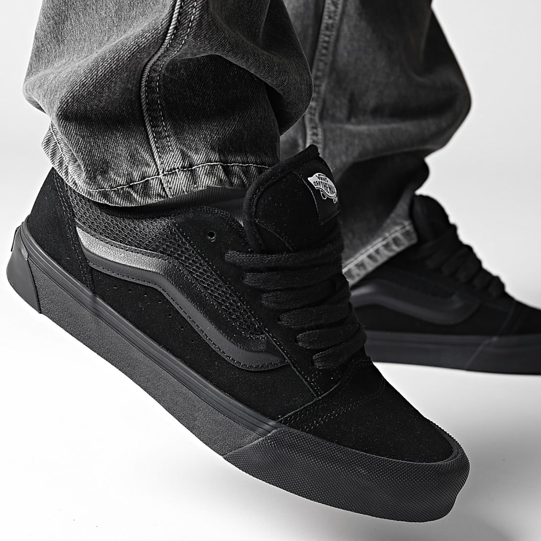 Vans Baskets Knu Skool 9QCBKA1 Black Black