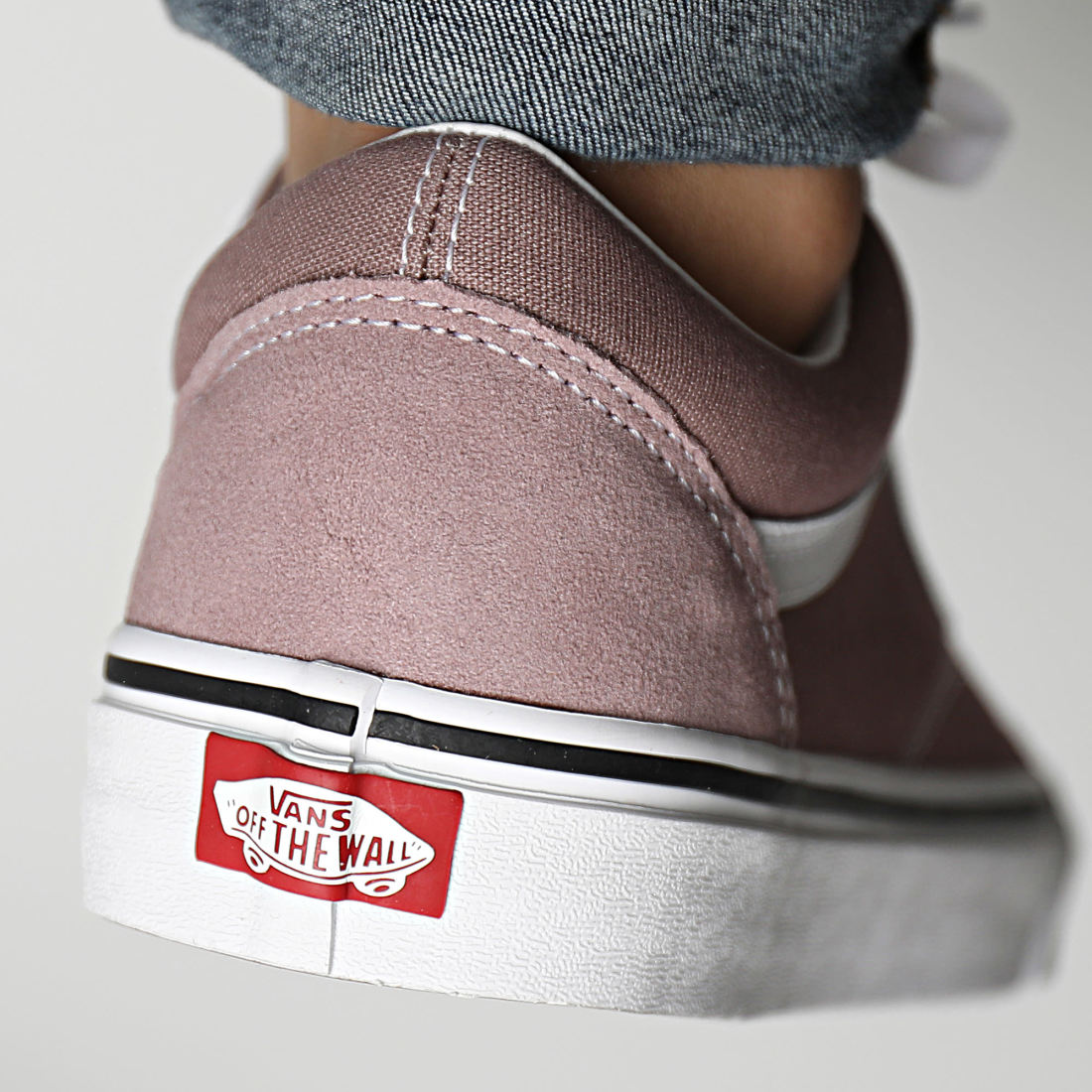 Vans shop carreaux violet