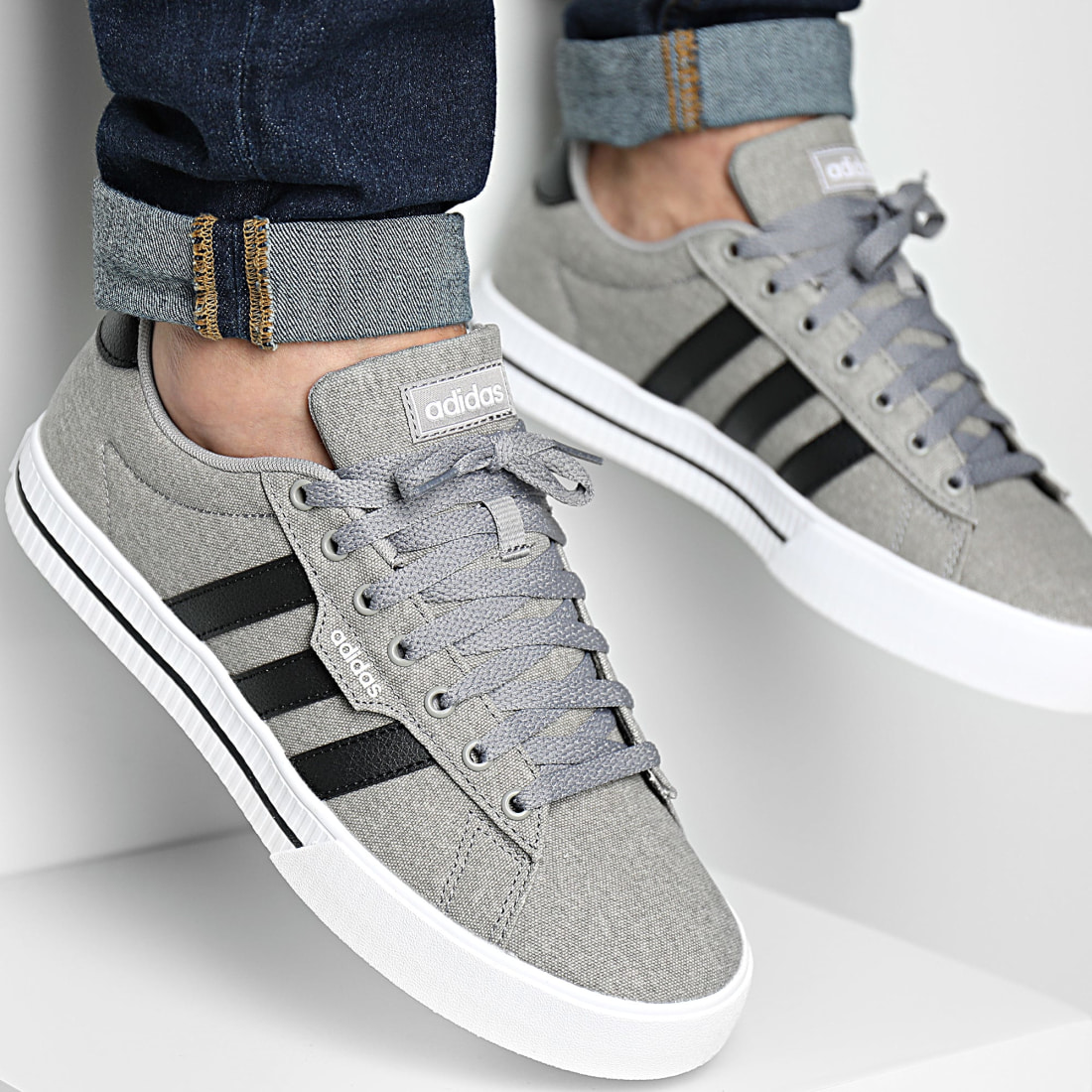 Adidas Sportswear Baskets Daily 3.0 FW3270 Dove Grey Core Black