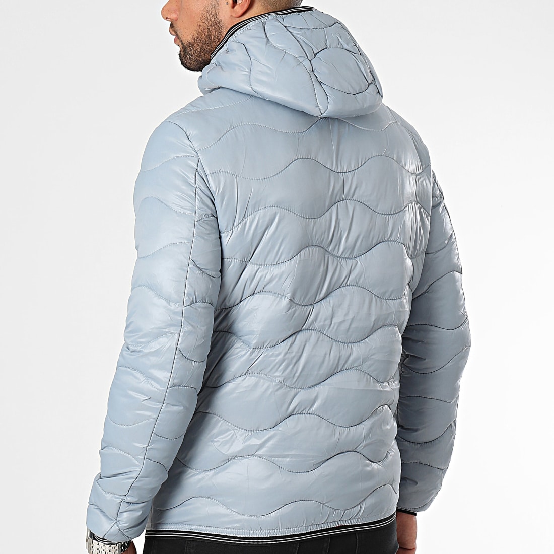 Doudoune bleu ciel store