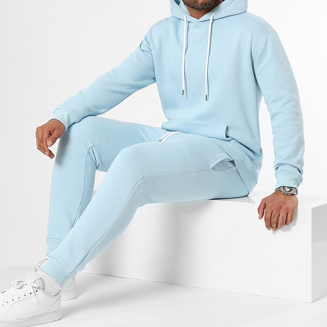 Ensemble jogging online bleu ciel