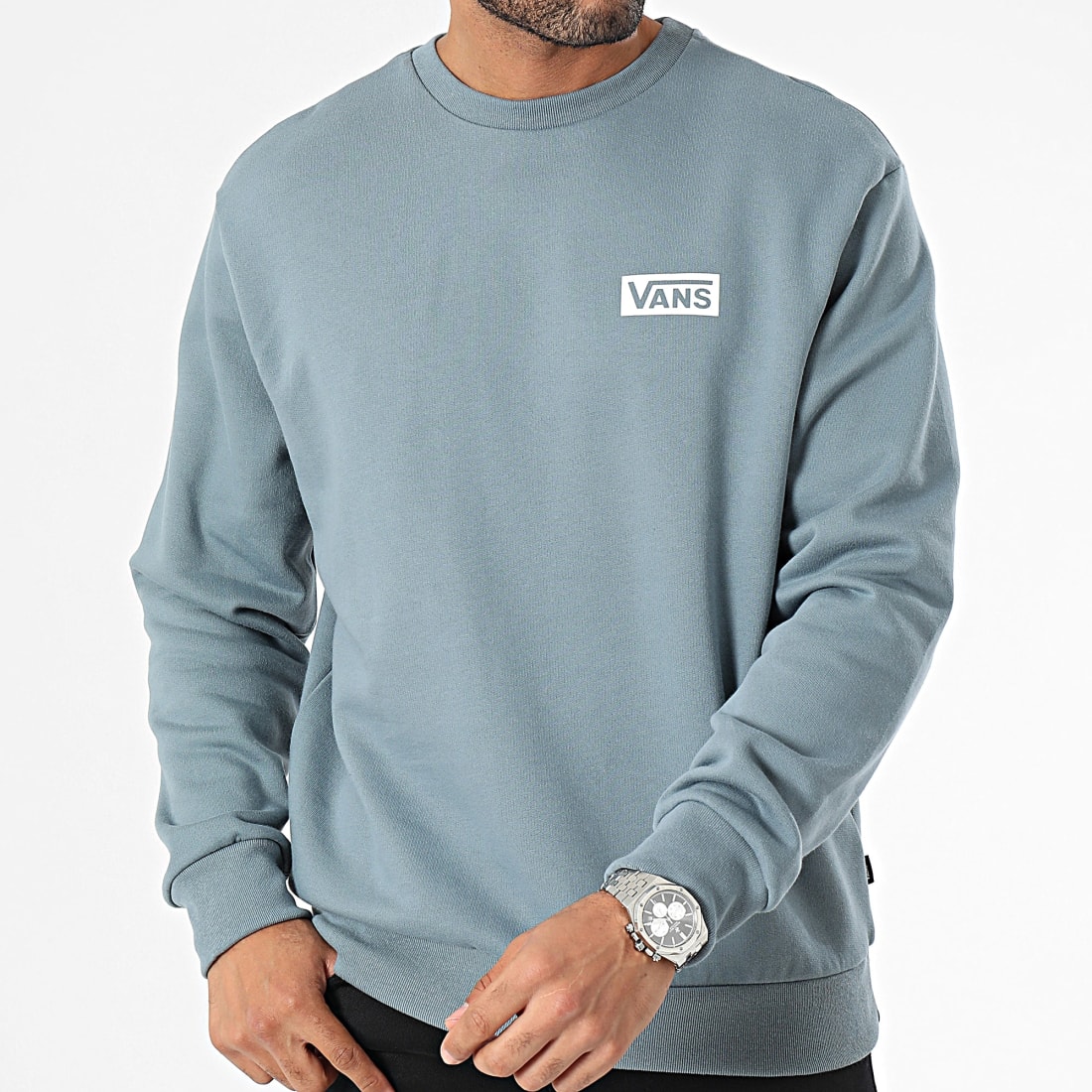 Vans Sweat Crewneck Relaxed Fit 007FP Bleu