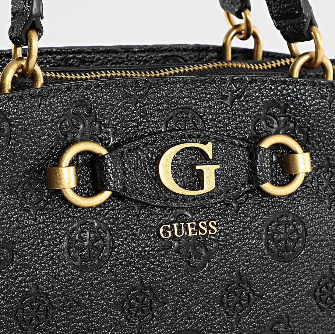 Guess - Sac A Main Femme PD920906 Noir Dor?� - LaBoutiqueOfficielle.com