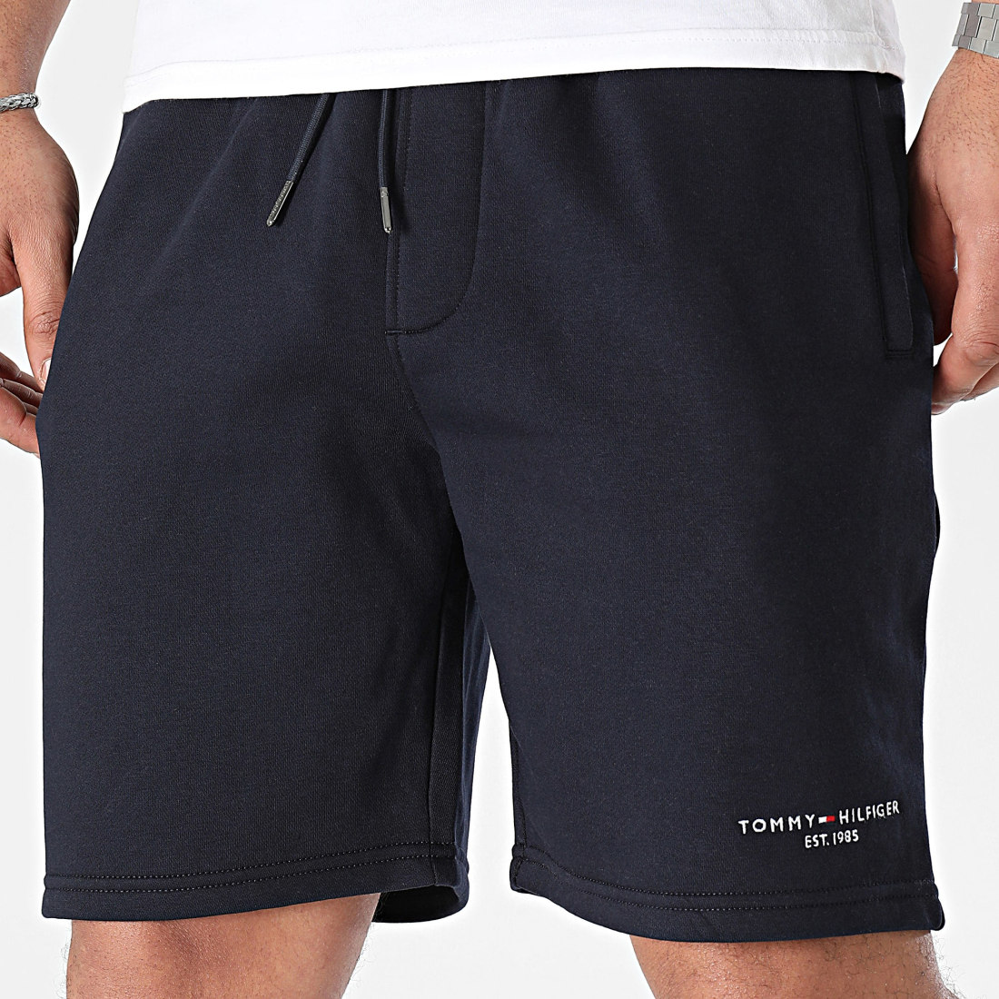 Tommy Hilfiger Short Jogging Small Tommy Logo 4201 Bleu Marine