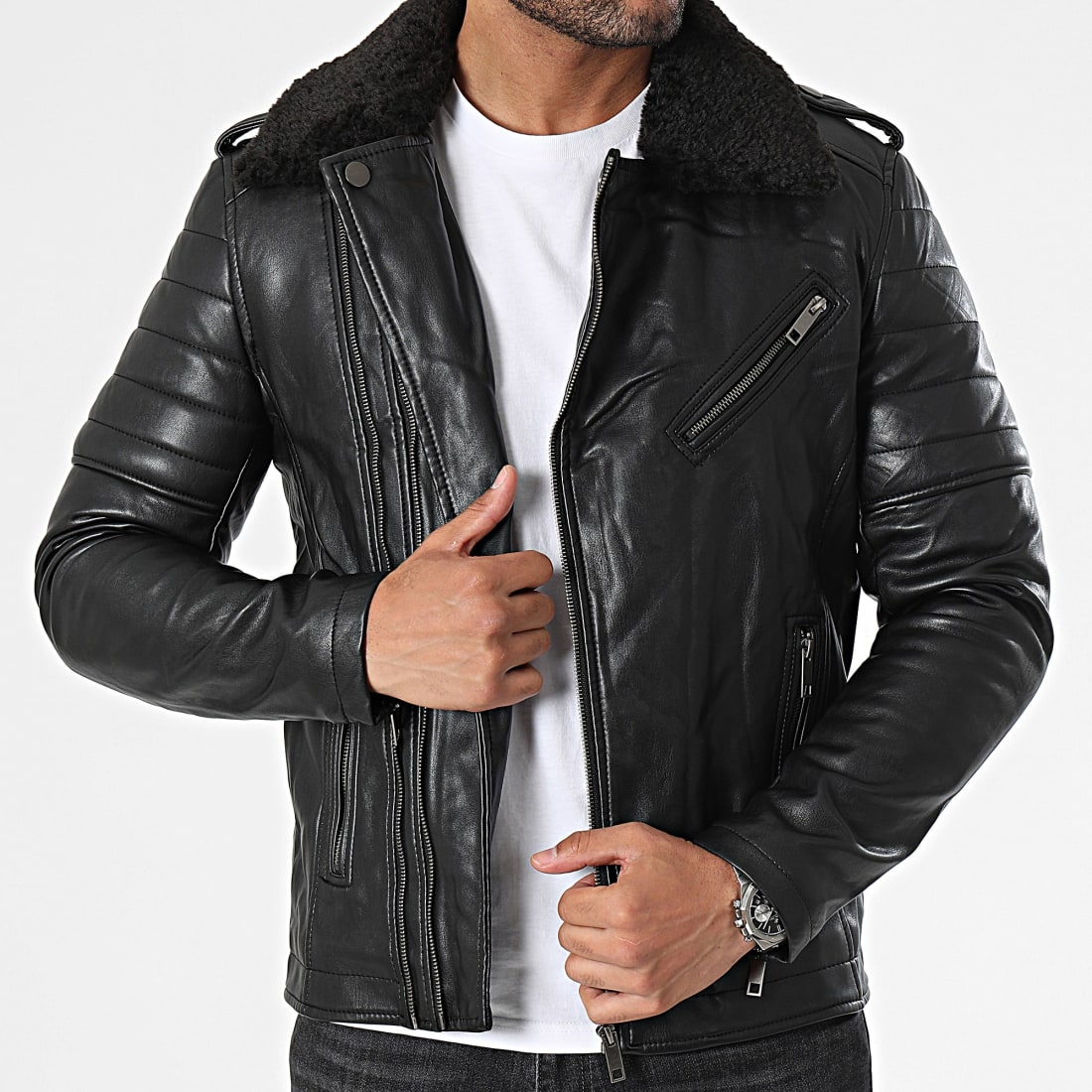 Frilivin discount veste biker