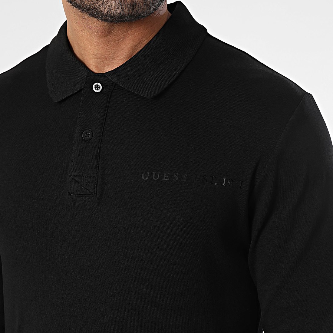Polo manche longue guess 2025