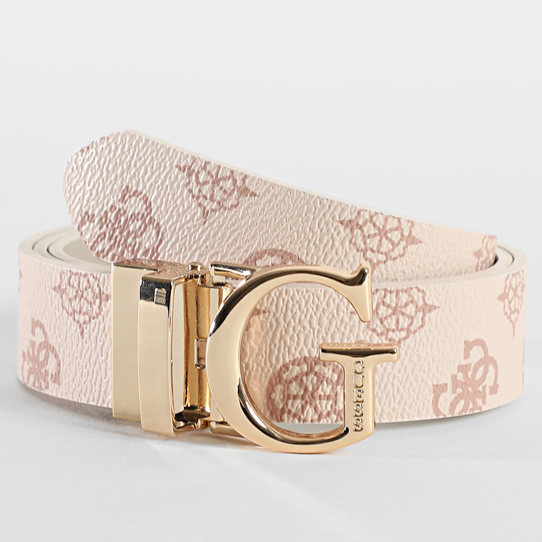 Guess Ceinture R versible Femme BW9078 P4130 Rose Dor