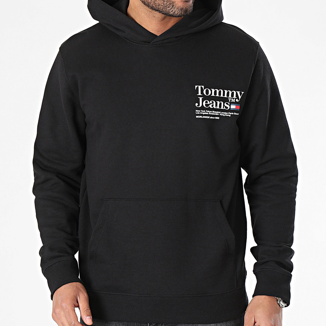Sweat tommy online jeans noir