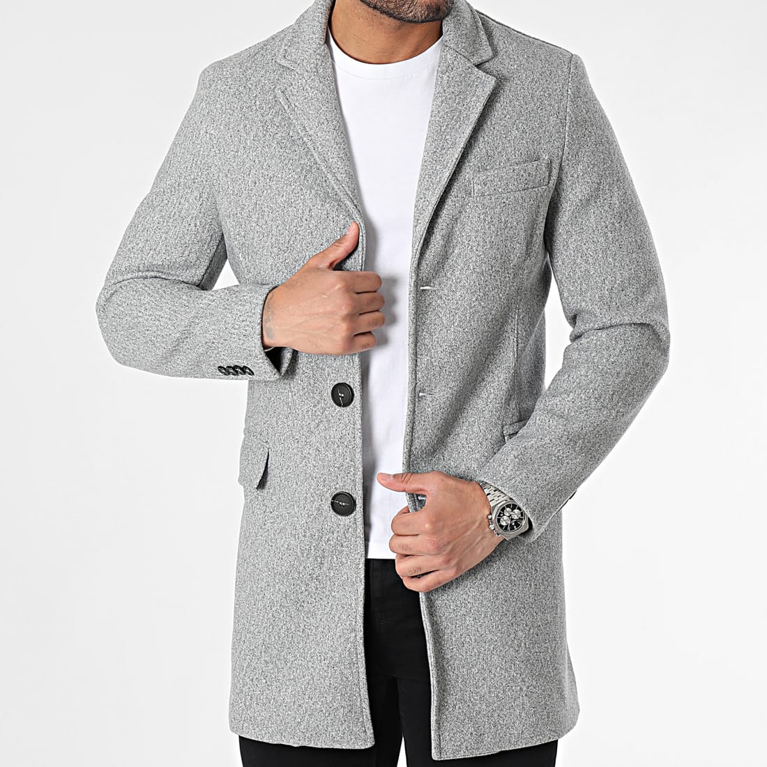 Manteau gris sales clair