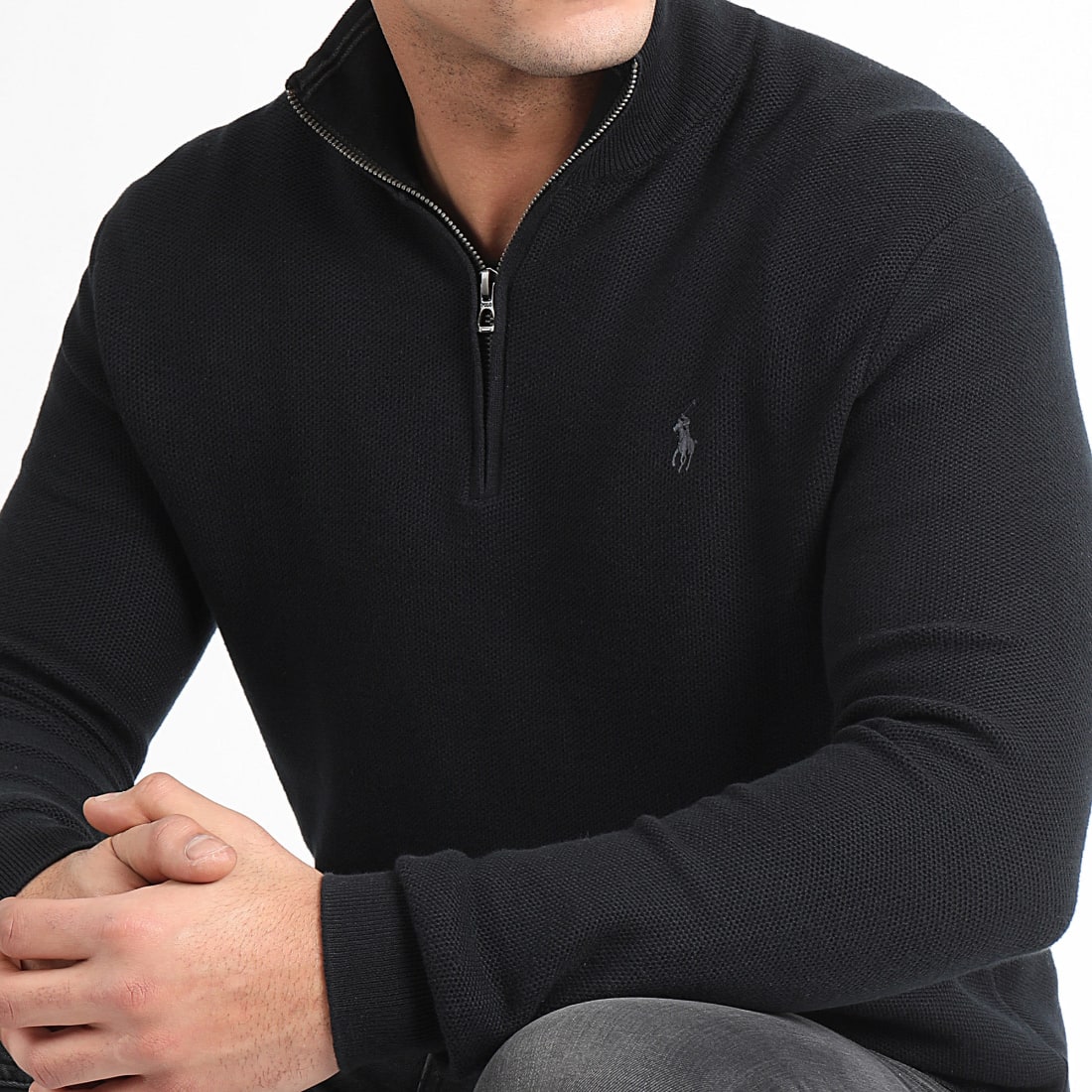 Pull col montant ralph lauren clearance