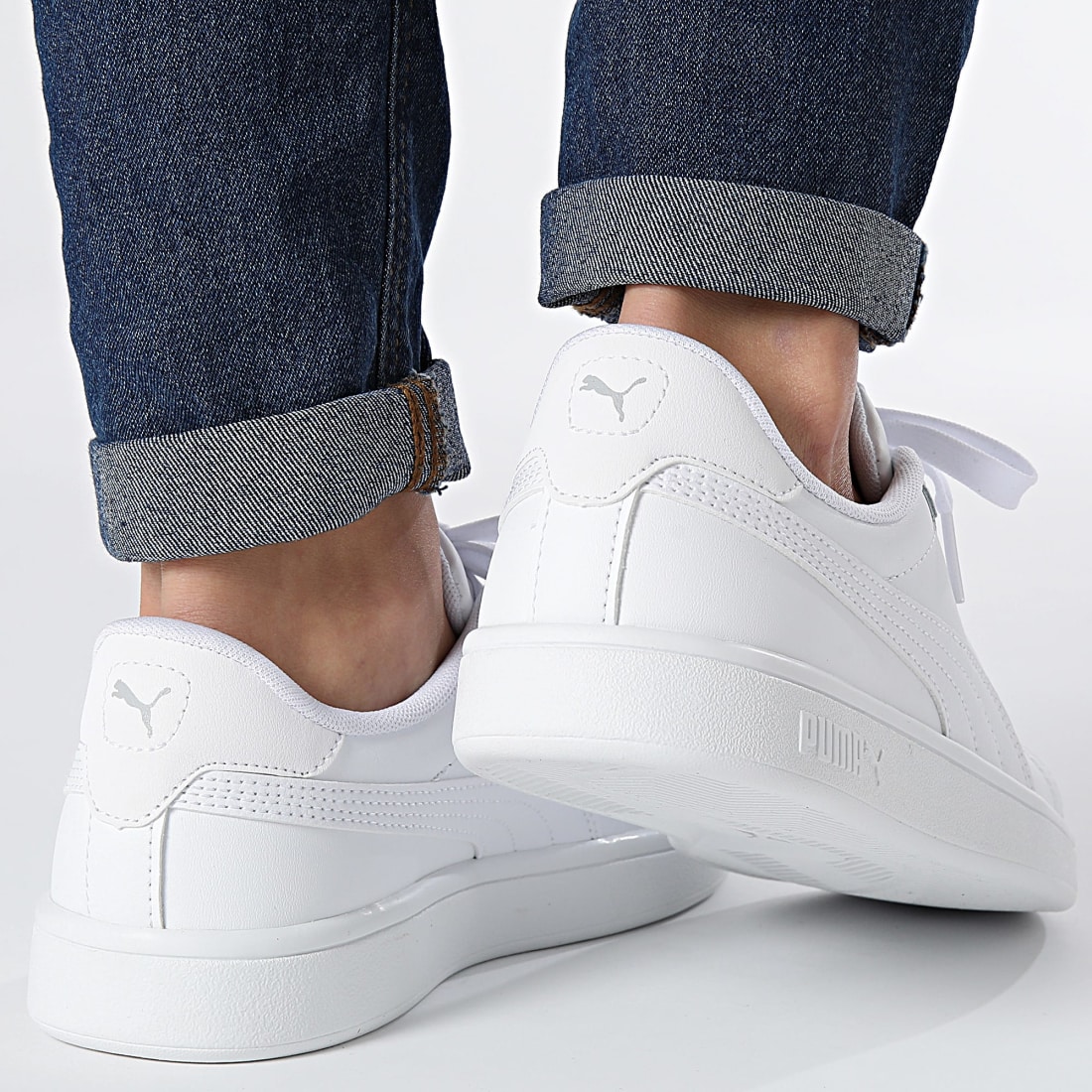 Basket puma smash femme clearance