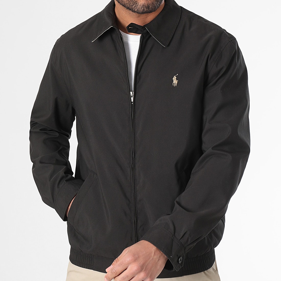Veste zippée deals ralph lauren