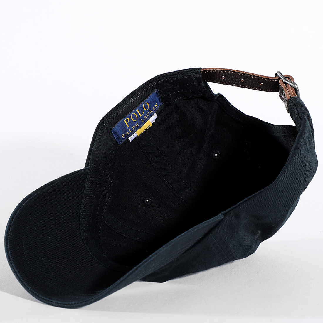 Casquette discount polo noir