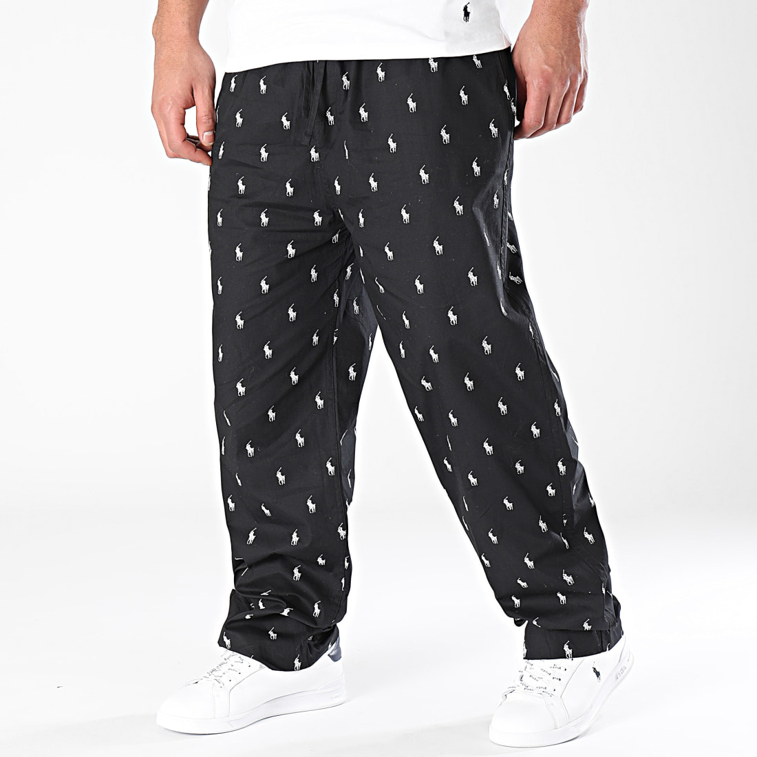 Pantalon de pyjama new arrivals ralph lauren noir