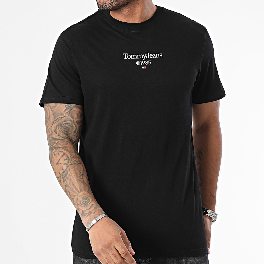 Tee shirt store tommy hilfiger noir
