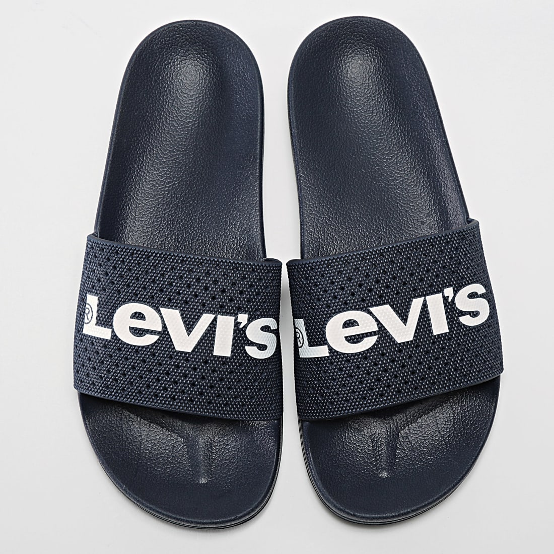 Levi s Claquettes June 233015 753 Bleu Marine