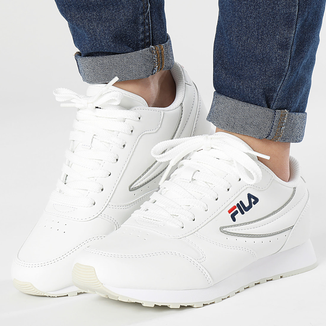 Fila Baskets Femme Orbit Low 1010308 White