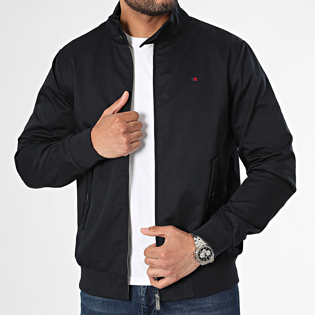 Teddy Smith Veste Zipp e Sanson 2 Bleu Marine