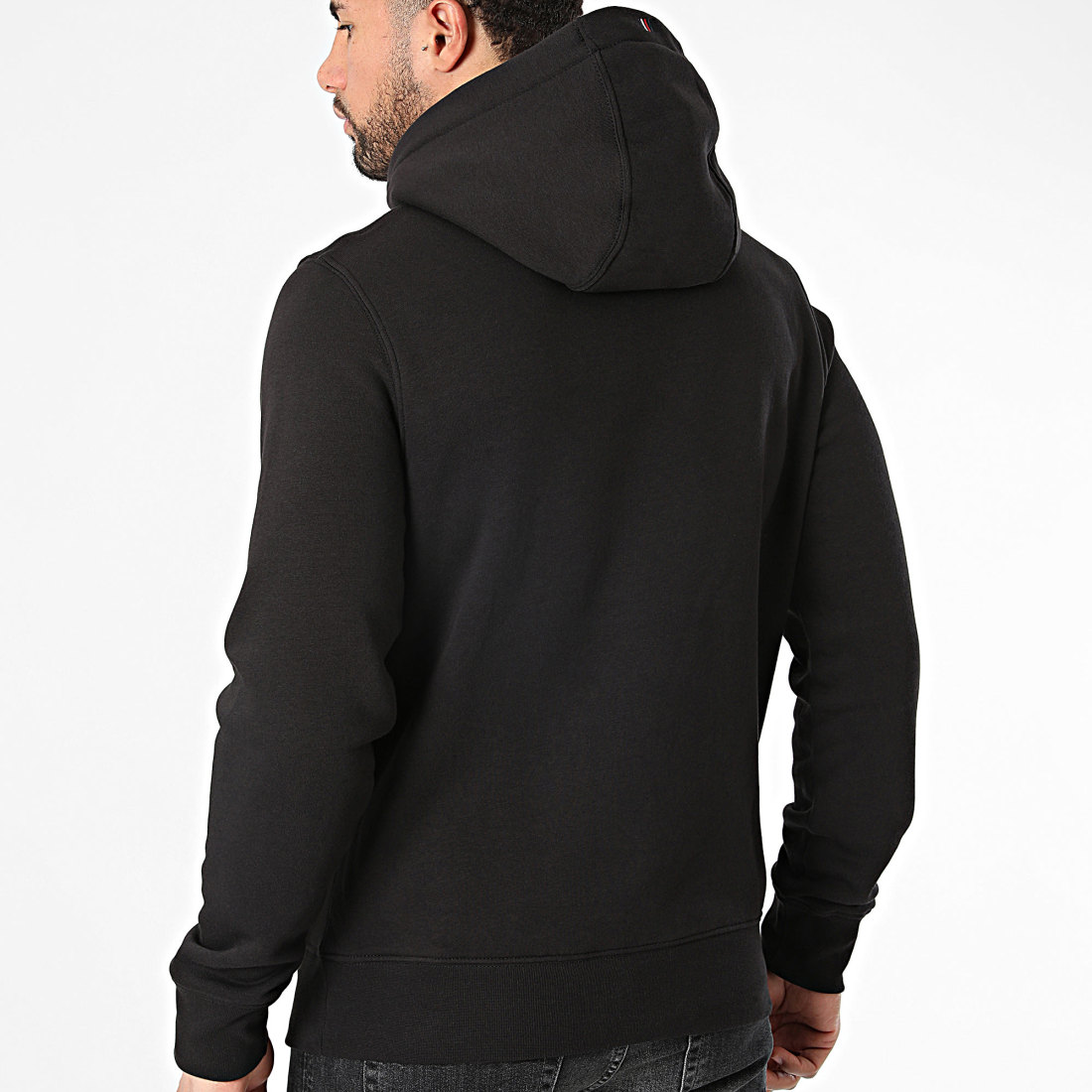 Sweat noir tommy hilfiger shop
