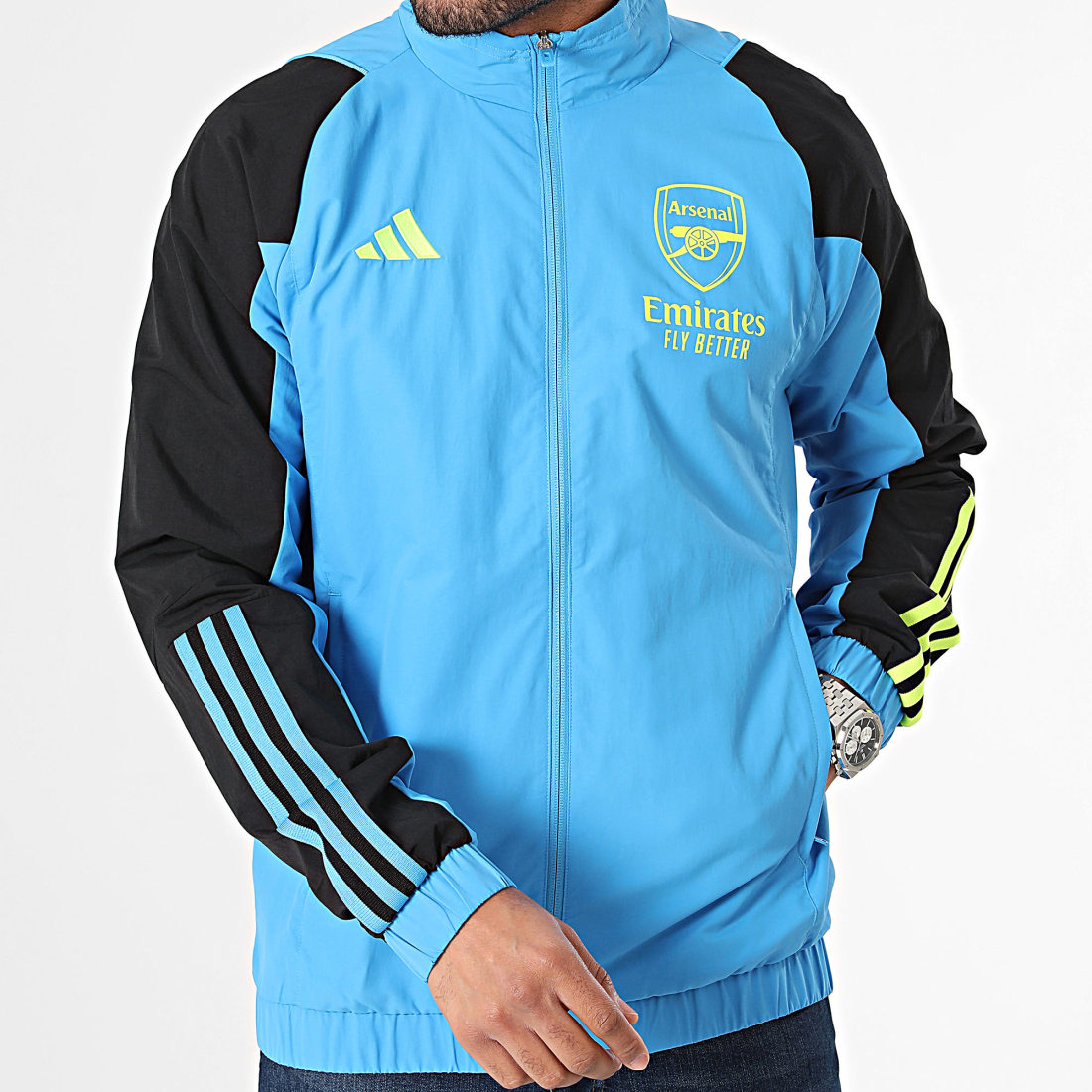 Adidas Sportswear Veste Zipp e Arsenal IS7282 Bleu