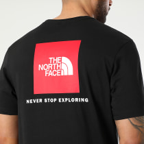 The North Face - Tee Shirt Red Box Noir
