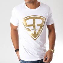 93 Empire - Tee Shirt 93 Empire Blanc Or