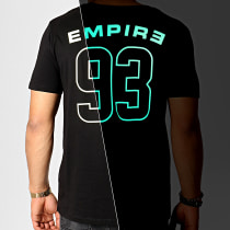 93 Empire - Tee Shirt Glow In The Dark Dossard Noir