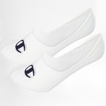Champion - Lot De 2 Paires De Chaussettes invisiblesY08QK Blanc