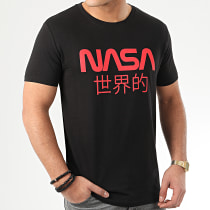NASA - Tee Shirt Japan Logo Noir Rouge