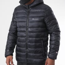 Vestes et Blousons Champion | La Boutique Officielle Champion Doudoune Capuche 213676 Bleu Marine