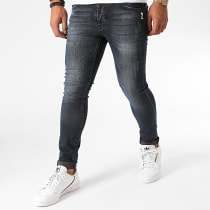 John H - Jean Skinny Fit P254 Bleu Brut