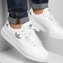 Adidas Originals - Zapatillas NY 90 FZ2246 Calzado Blanco Gris Tres