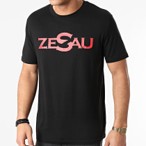 Zesau - Tee Shirt Logo Noir Rouge