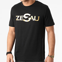Zesau - Tee Shirt Logo Noir Doré