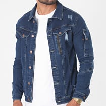 Black Industry - Veste Jean 3920 Bleu Denim