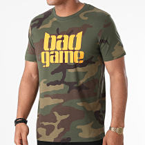 Zesau - Tee Shirt Bad Game Camo Orange Fluo
