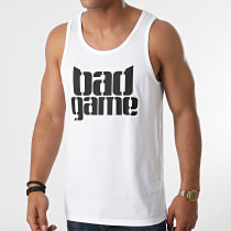 Zesau - Débardeur Bad Game Blanc Noir