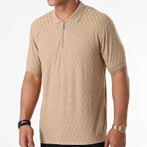 Uniplay - Polo Manches Courtes PL-08 Beige