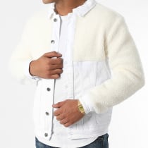 Black Industry - Veste Jean 2325 Blanc Beige