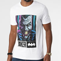DC Comics - Tee Shirt Joker Jail Blanc